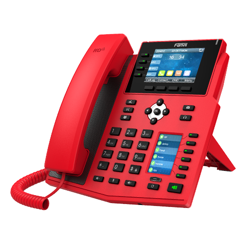 Fanvil X5U-R Özel Kırmızı IP Telefon Galeri